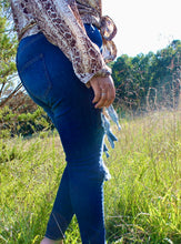 Load image into Gallery viewer, A Little Leg Distressed Jeans
